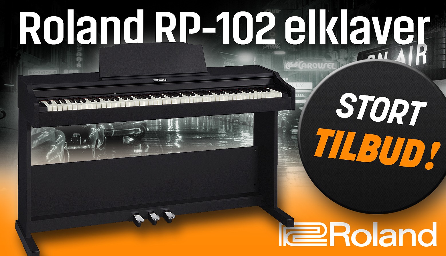 Roland RP102 Tilbudsbanner